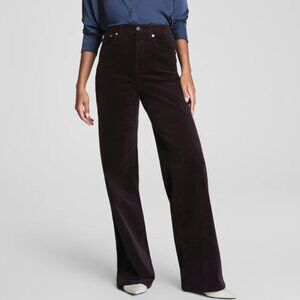 SPANX shap Authentic 360 Corduroy Wide Leg Jeans